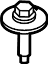 View W717757S439 Screw. Wiper. Bolt.  Full-Sized Product Image