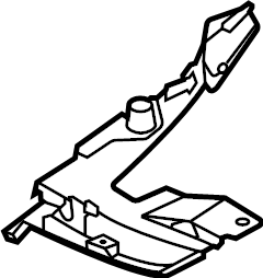 View LJ8Z58021A36A Cowl Panel Reinforcement Full-Sized Product Image