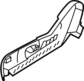 View LJ8Z5862186BA Seat Trim Panel (Lower) Full-Sized Product Image