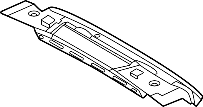 View LJ8Z5841302C Roof Header Panel (Rear) Full-Sized Product Image