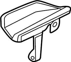 View LJ8Z5822404AE Exterior Door Handle Full-Sized Product Image