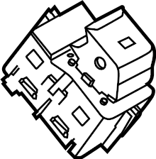 View LB5Z14529AB Door Window Switch Full-Sized Product Image