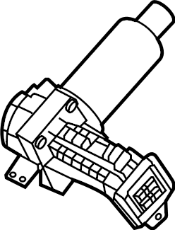 View LJ8Z14B351D Lock Actuator.  Full-Sized Product Image