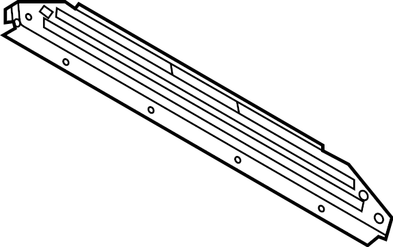 View LJ9Z58109A68A Floor Pan Crossmember (Front, Rear) Full-Sized Product Image