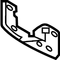 View LJ9Z17A750A Bumper Impact Bar Bracket Full-Sized Product Image