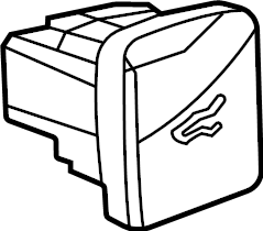 View JL1Z54432A38AA Liftgate Latch Release Switch Full-Sized Product Image