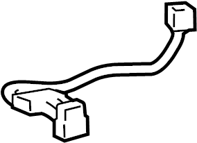 View 2L1Z13A006AA Socket. Harness. Wire.  Full-Sized Product Image