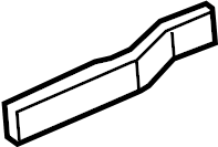 View 2L7Z17C861AB Bumper Cover Bracket (Upper, Lower) Full-Sized Product Image