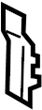 View F65Z19A804AA Bracket. Case. Support. (Upper, Lower) Full-Sized Product Image