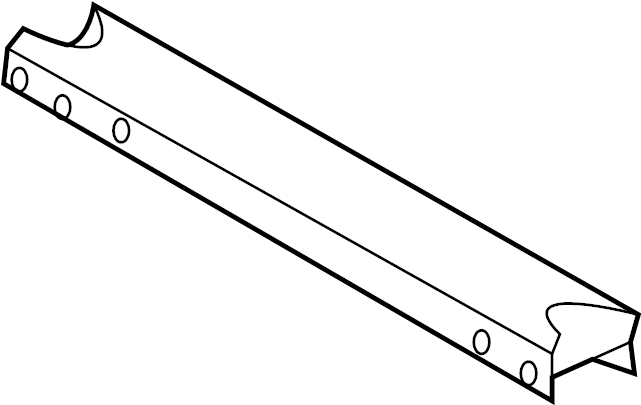 View 2L1Z5L005AA Frame Crossmember Full-Sized Product Image