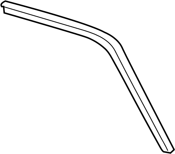 View 4L1Z7851223B Roof Panel Weatherstrip (Upper) Full-Sized Product Image