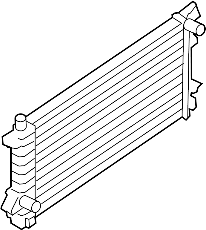 View CL1Z8005A Radiator Full-Sized Product Image