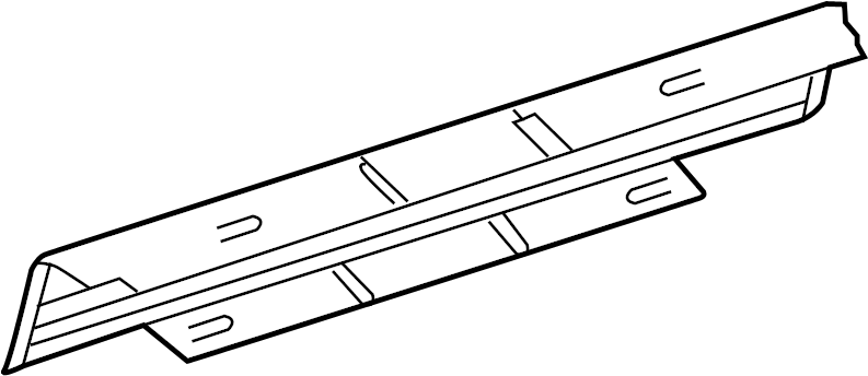 View DL3Z8349A Radiator Support Air Deflector Full-Sized Product Image