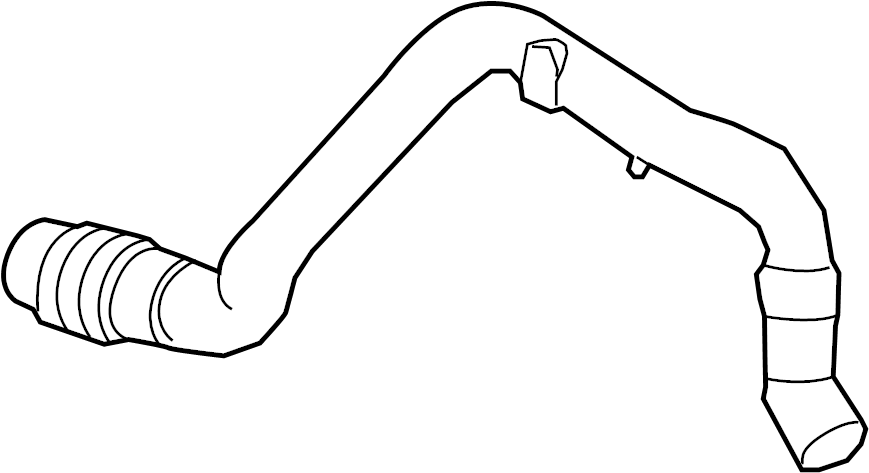 View BL3Z6C646B Intercooler Pipe (Upper) Full-Sized Product Image