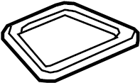 View F75Z18C264BB Seal. Outlet. Duct. (Rear, Upper) Full-Sized Product Image