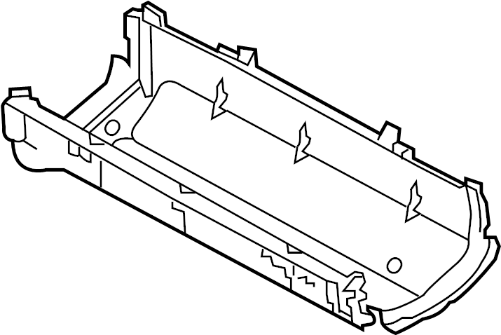 View 9L1Z14A003B Cover. Panel. Fuse. (Lower) Full-Sized Product Image