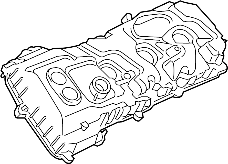 View BL3Z6582H Engine Valve Cover Full-Sized Product Image