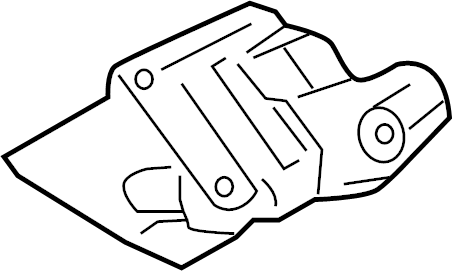 View 7C3Z9Y427C Shield. Heat. Exhaust. (Upper) Full-Sized Product Image