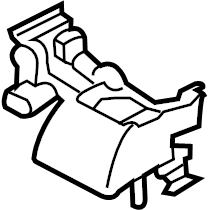 View FL1Z6068B Mount. Transmission.  Full-Sized Product Image