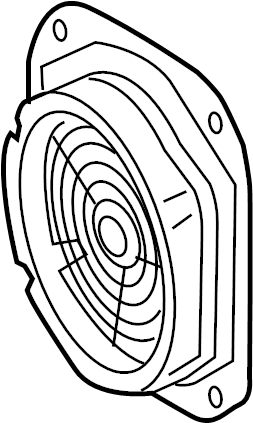 View 7L7Z18808CA Speaker (Front, Rear) Full-Sized Product Image