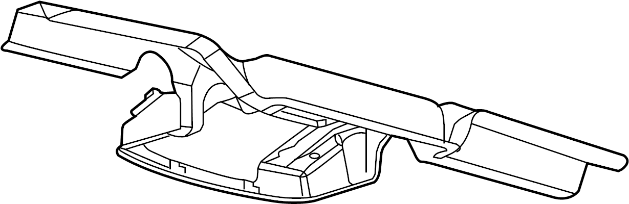 View 7L1Z78519K22C Console Bracket (Rear) Full-Sized Product Image