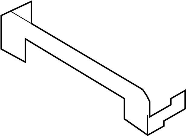 View 7L1Z7860328BA Seat Track Bracket (Front) Full-Sized Product Image