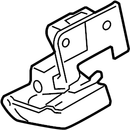 View 7L7Z16A507C Running Board Mounting Bracket (Rear) Full-Sized Product Image