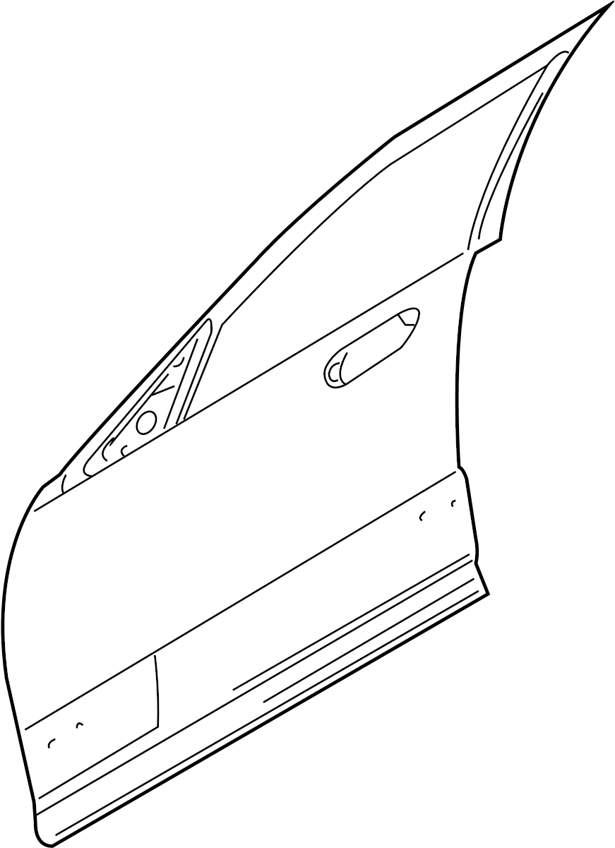 View 9L7Z7820200A Door Outer Panel Full-Sized Product Image