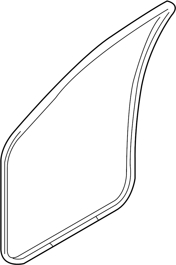 View 7L1Z7820708A Door Seal (Front, Upper) Full-Sized Product Image
