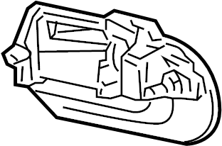 View BL7Z7826605AAPTM Exterior Door Handle Full-Sized Product Image