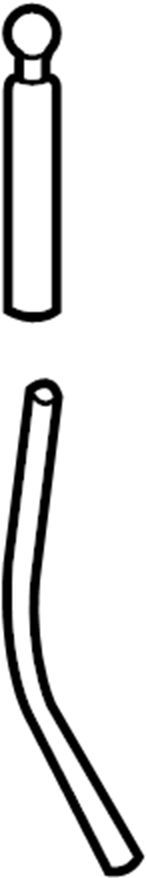 View 2L1Z7826461AAD Door Lock Operating Rod Full-Sized Product Image