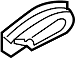 View 7L1Z2A713A Boot. Brake. Parking.  Full-Sized Product Image