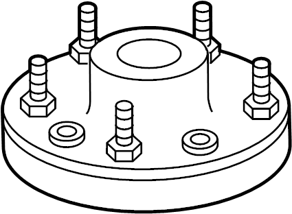 View FL1Z18A099A Suspension Shock Absorber Mount (Upper, Lower) Full-Sized Product Image