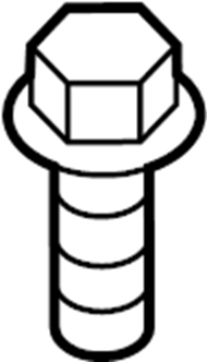 View W712215S439 Screw. Bolt. Cowl.  Full-Sized Product Image