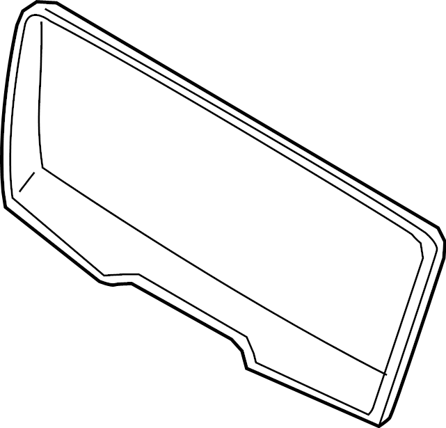 View JL7Z8419AA Grille Molding (Lower) Full-Sized Product Image