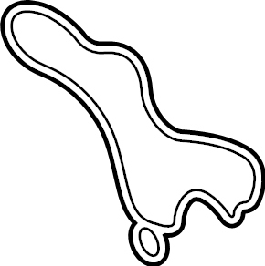 View HL3Z8507E Gasket. Pump. Water. Engine.  Full-Sized Product Image