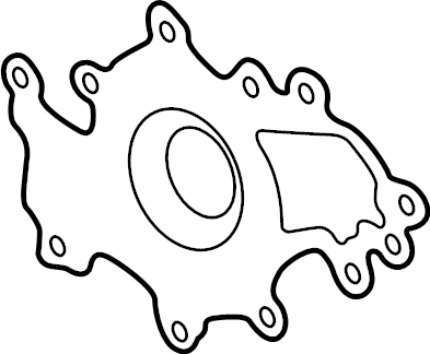 View HL3Z8507A Engine Water Pump Gasket Full-Sized Product Image