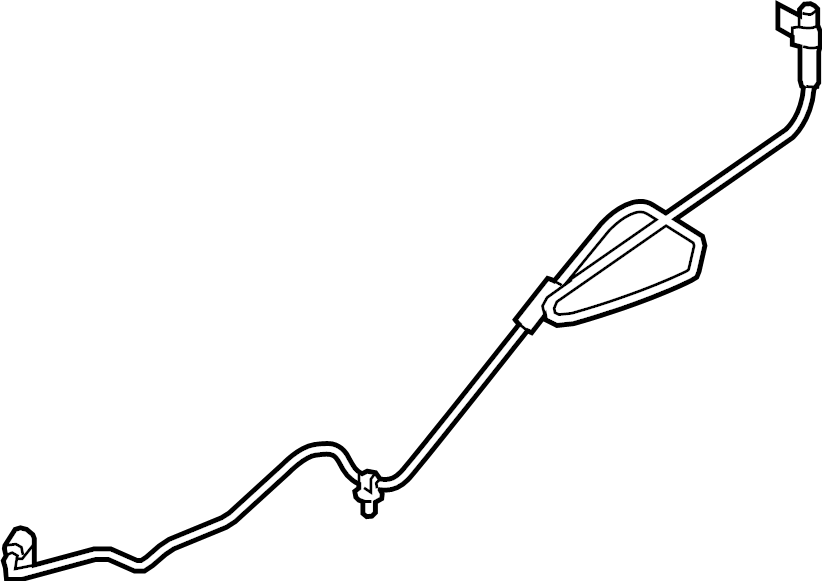 View FL3Z3B476A Differential Vent Hose Full-Sized Product Image