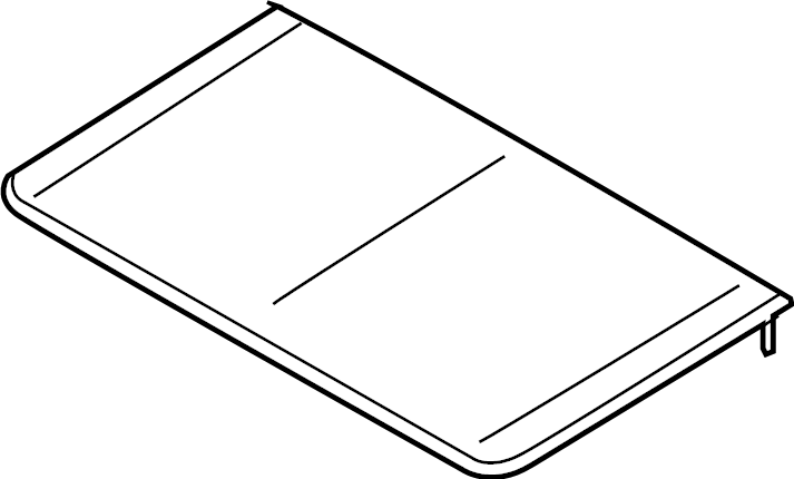 View ML3Z16500A18A Sunroof Glass (Front) Full-Sized Product Image