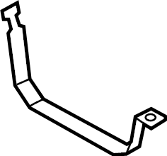 View JL1Z9054E Fuel Tank Strap Full-Sized Product Image