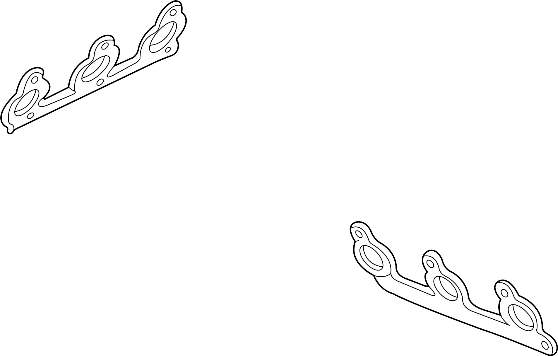 View XR3Z9448AA Exhaust Manifold Gasket Full-Sized Product Image