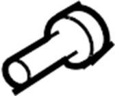 View W714302S424 Belt. Bolt. Seat. (Lower) Full-Sized Product Image