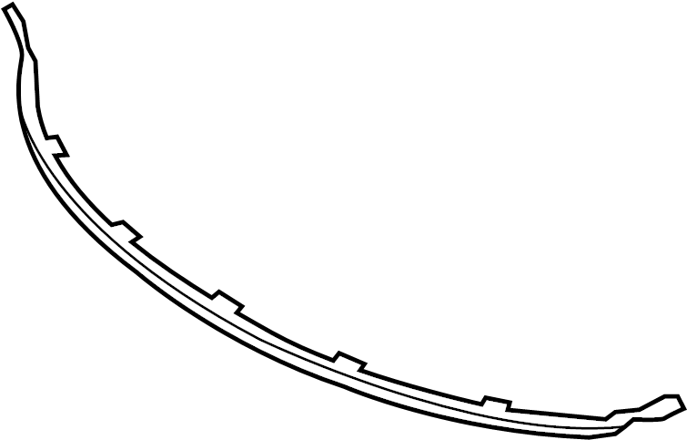 View 7A1Z17626A Valance Panel (Lower) Full-Sized Product Image