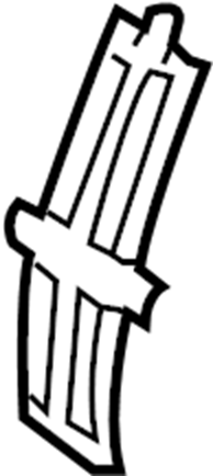 View 7A1Z8213A Grille Emblem Full-Sized Product Image