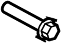 View W708607S437 Bolt.  Full-Sized Product Image