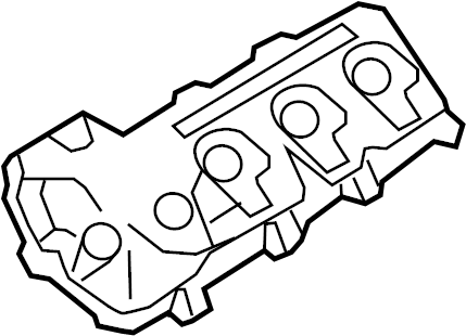 View 7T4Z6582F Engine Valve Cover Full-Sized Product Image