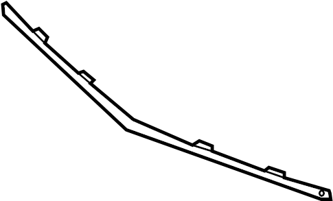 View BA1Z17E810A Bumper Trim (Lower) Full-Sized Product Image