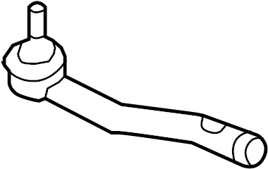 View 7T4Z3A130A Steering Tie Rod End Full-Sized Product Image