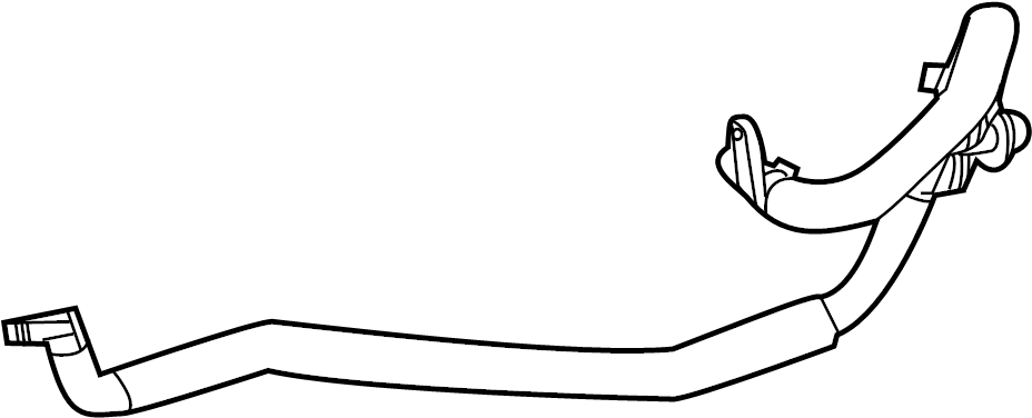 View BT4Z9C490B Brake Vacuum Hose Full-Sized Product Image