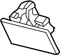 View BL3Z1506072AE Glove Box Latch Full-Sized Product Image